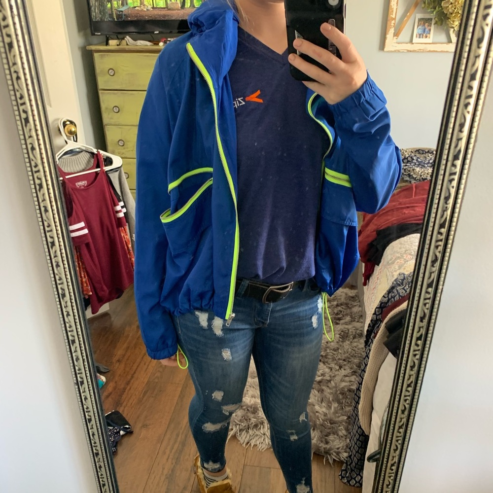 Belle verse rain coat jacket